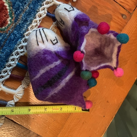 Wool Felted Baby booties - Picture 3 of 3